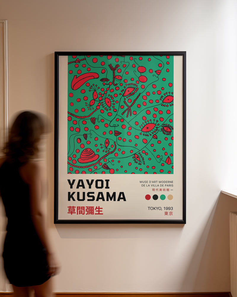 Yayoi Kusama Botanical Dreams Poster