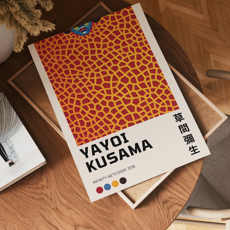 Yayoi Kusama Infinity Nets Poster