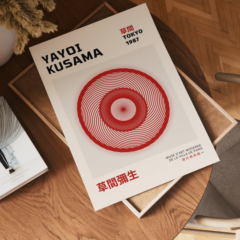Yayoi Kusama Abstract No2 Poster