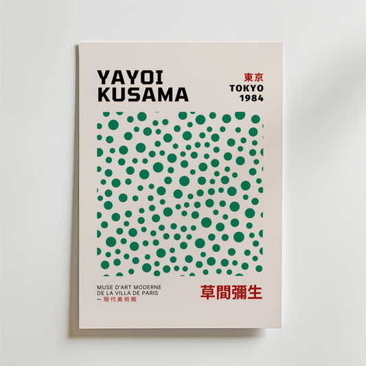 Yayoi Kusama Belros Poster