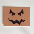 Scary Pumpkin Face Poster
