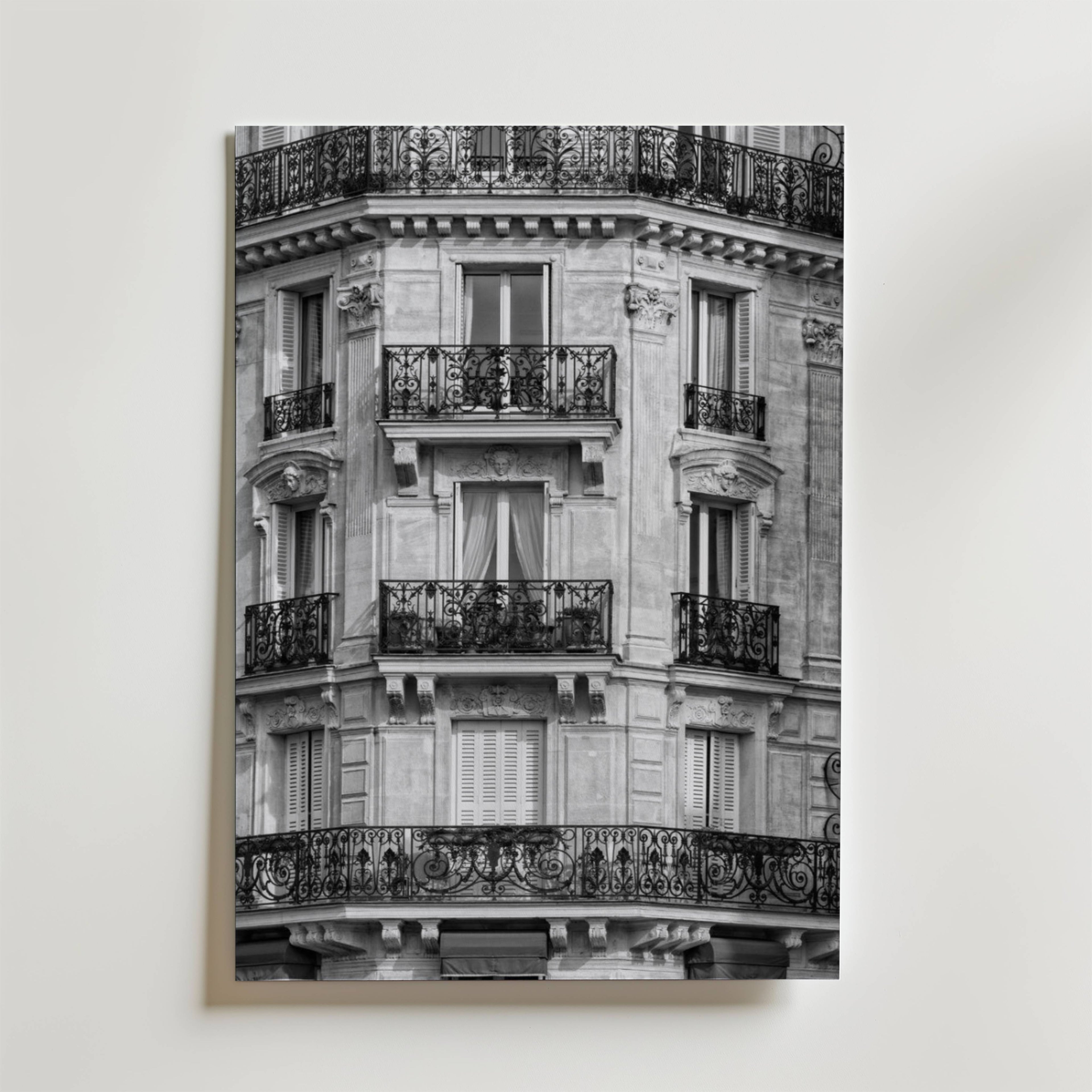 Paris Balcony Poster