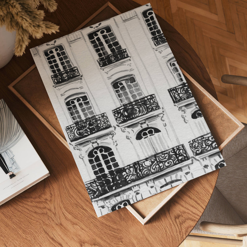 Parisian Balcony Poster
