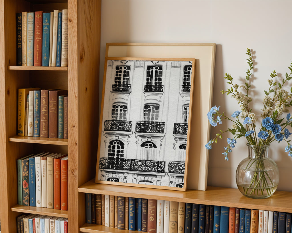 Parisian Balcony Poster