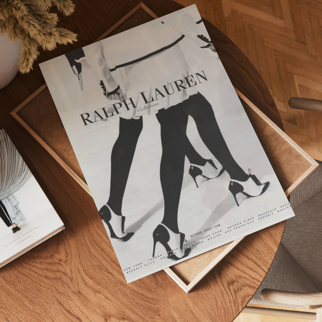 Ralph Lauren Runway Elegance Poster