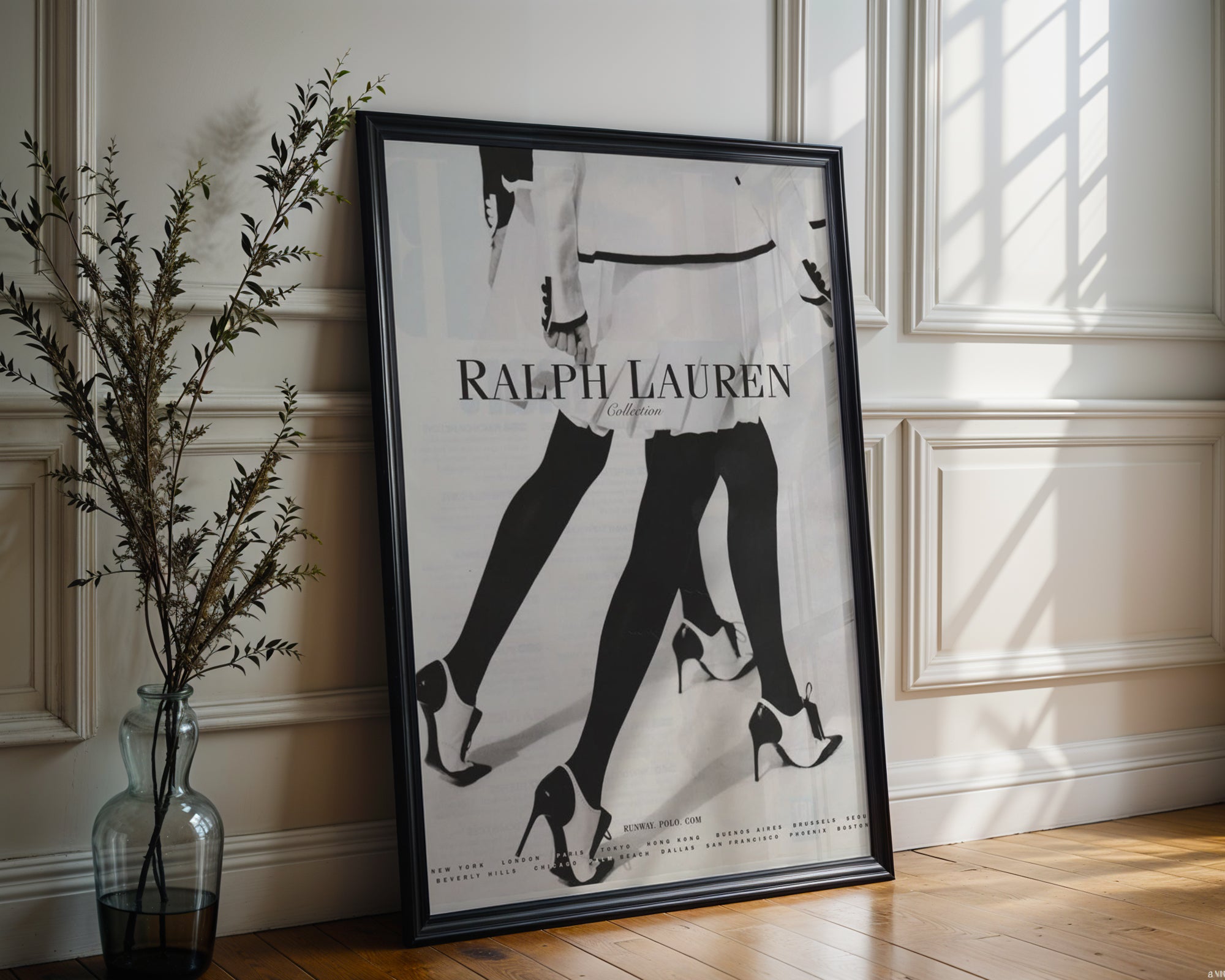 Ralph Lauren Runway Elegance Poster