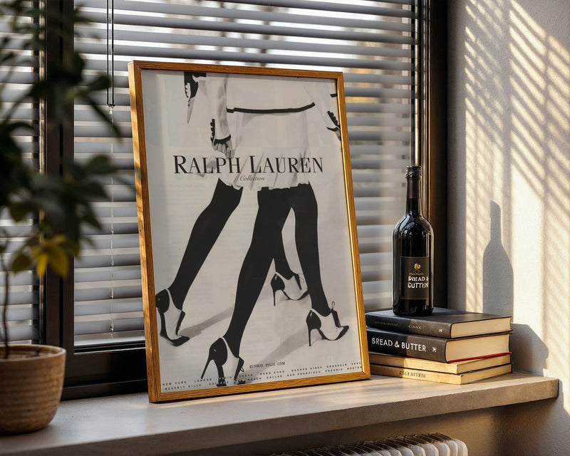 Ralph Lauren Runway Elegance Poster