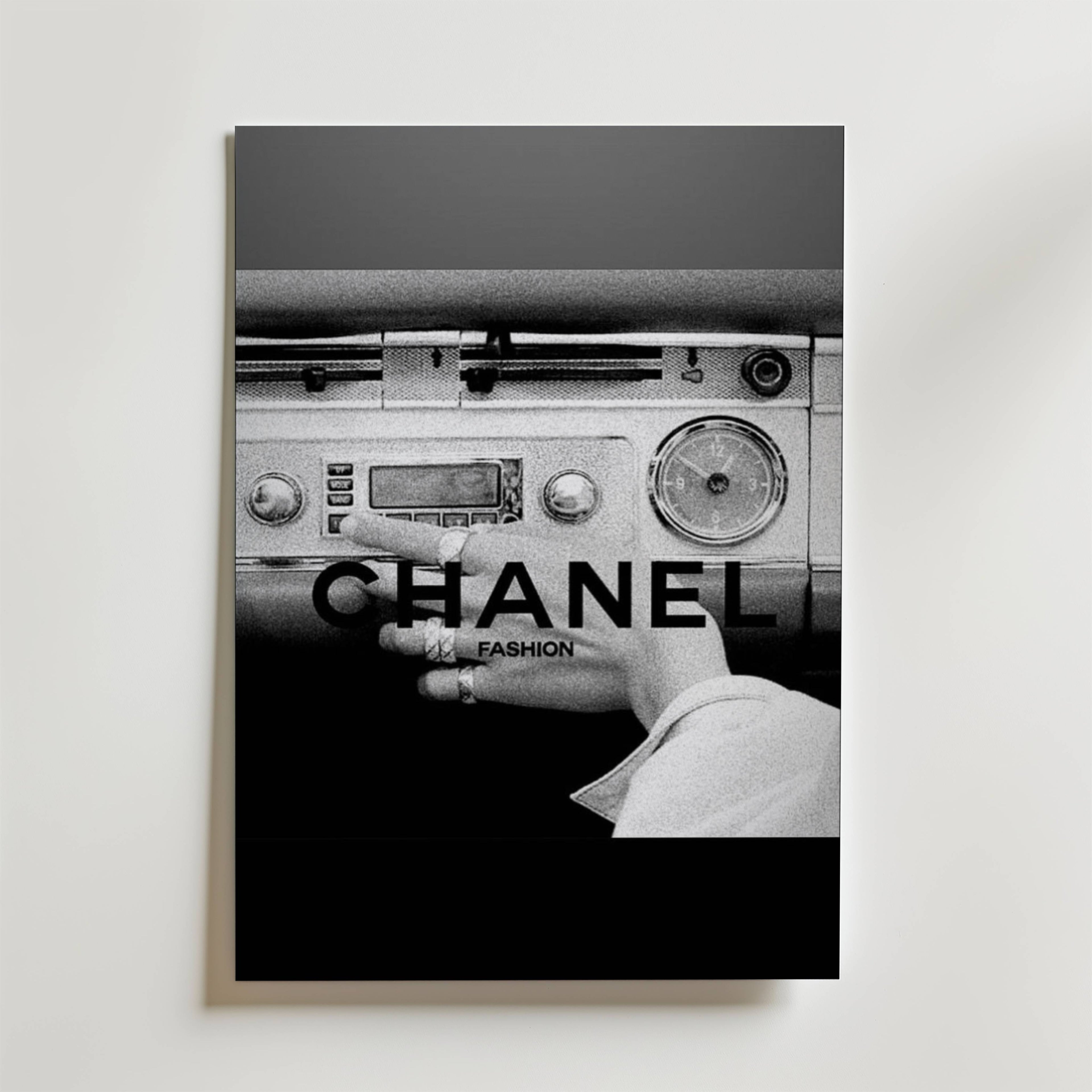 Chanel Retro Drive Poster