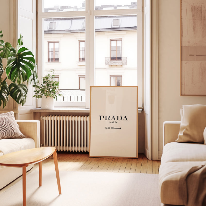 Prada Marfa Poster