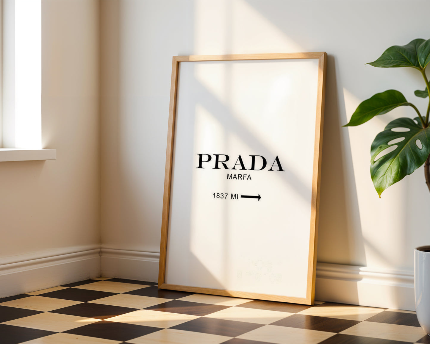 Prada Marfa Poster