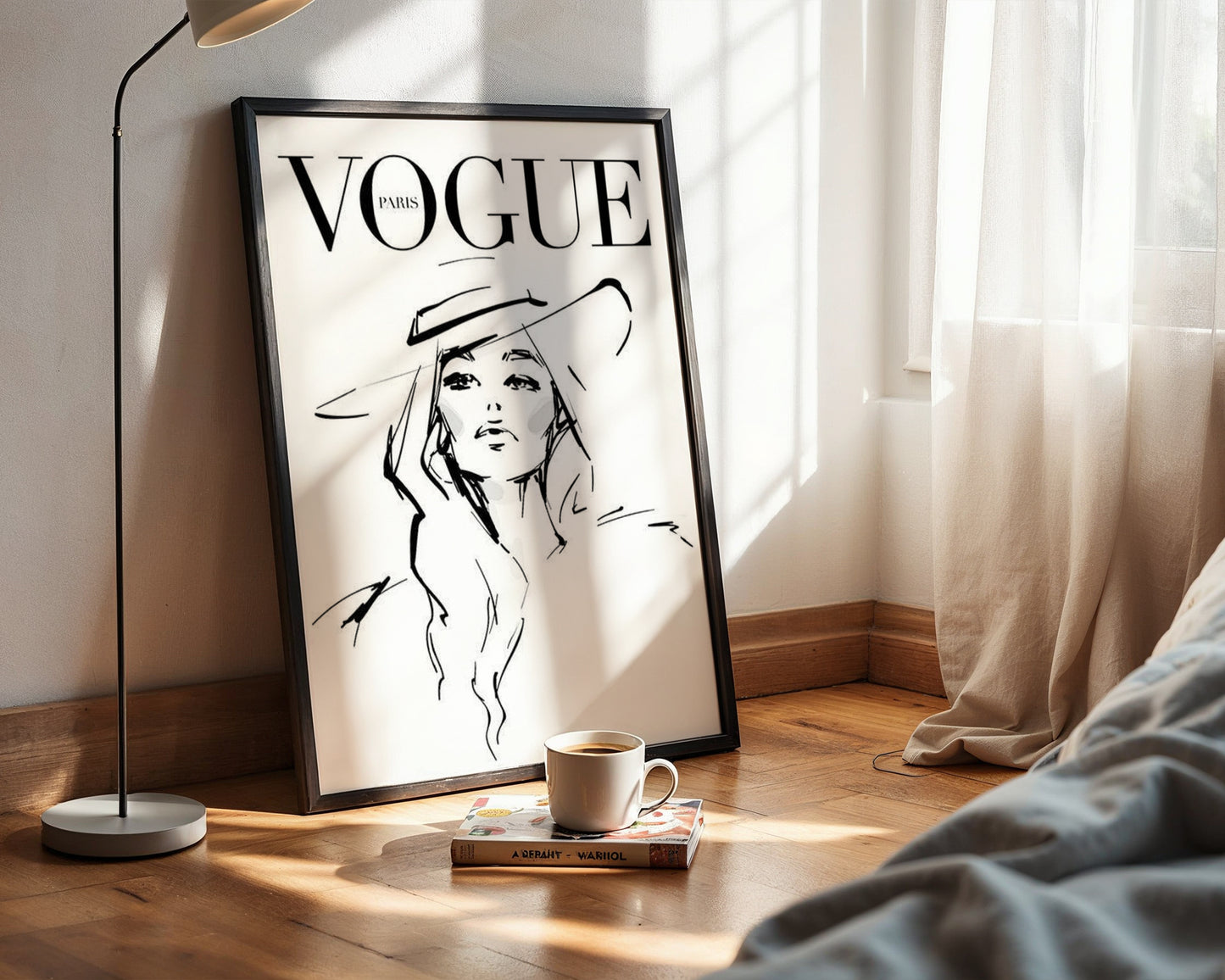 Vogue Paris Sketch Poster