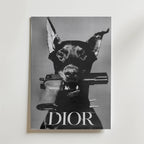 Dior Doberman Poster