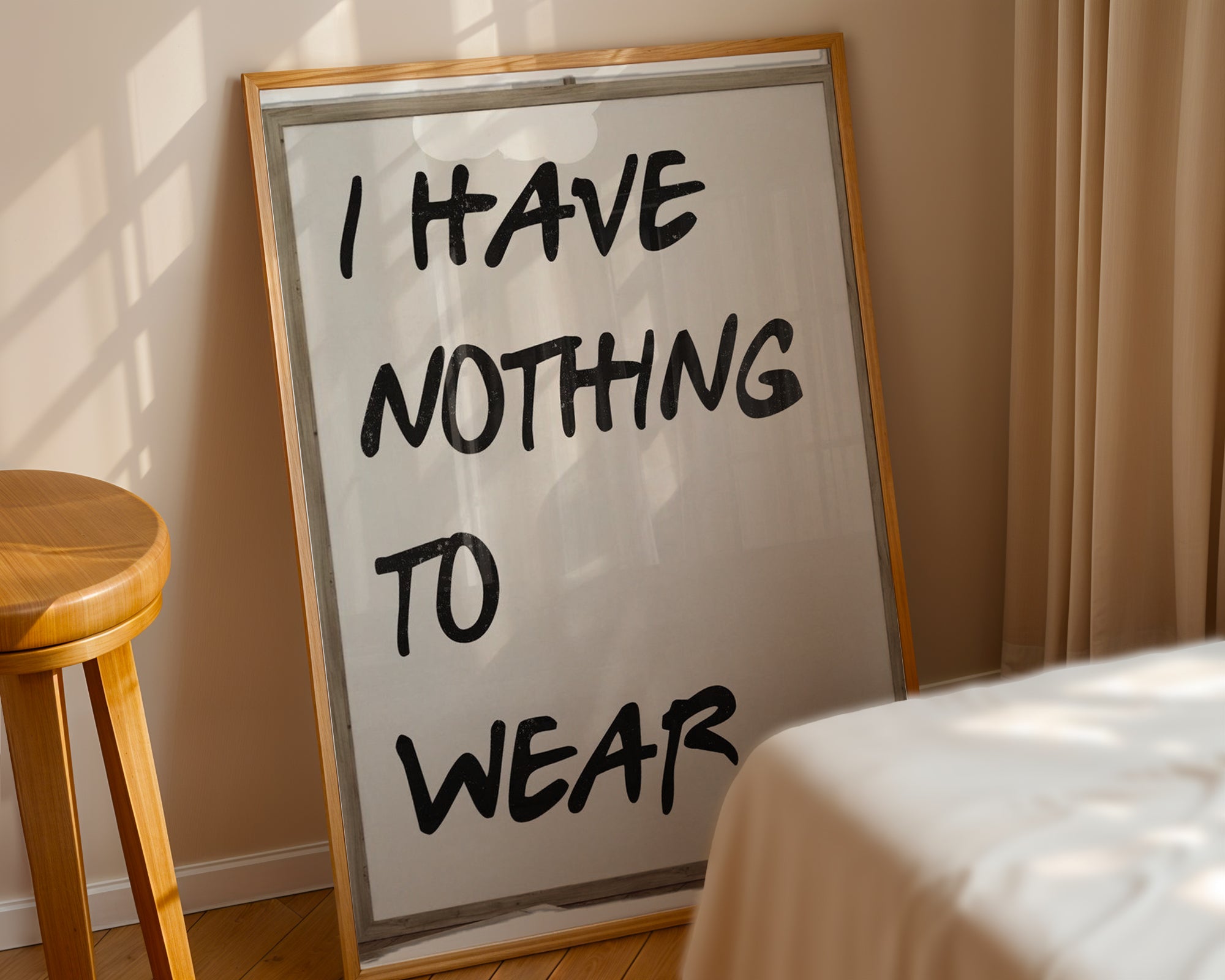 I Have Nothing To Wear Poster