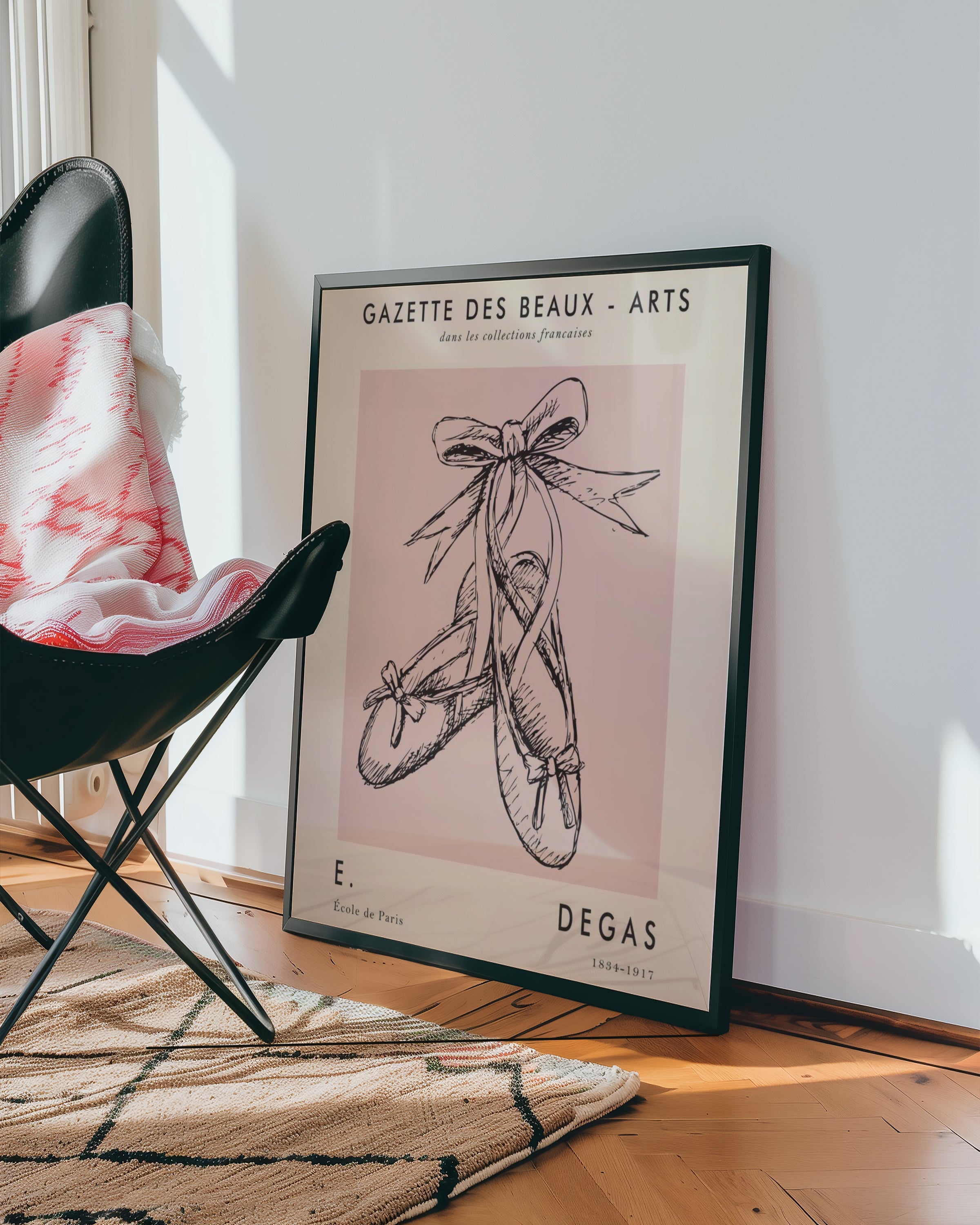 Edgar Degas Ballet Poster