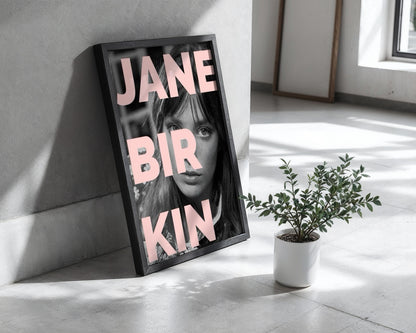 Jane Birkin Muse Poster