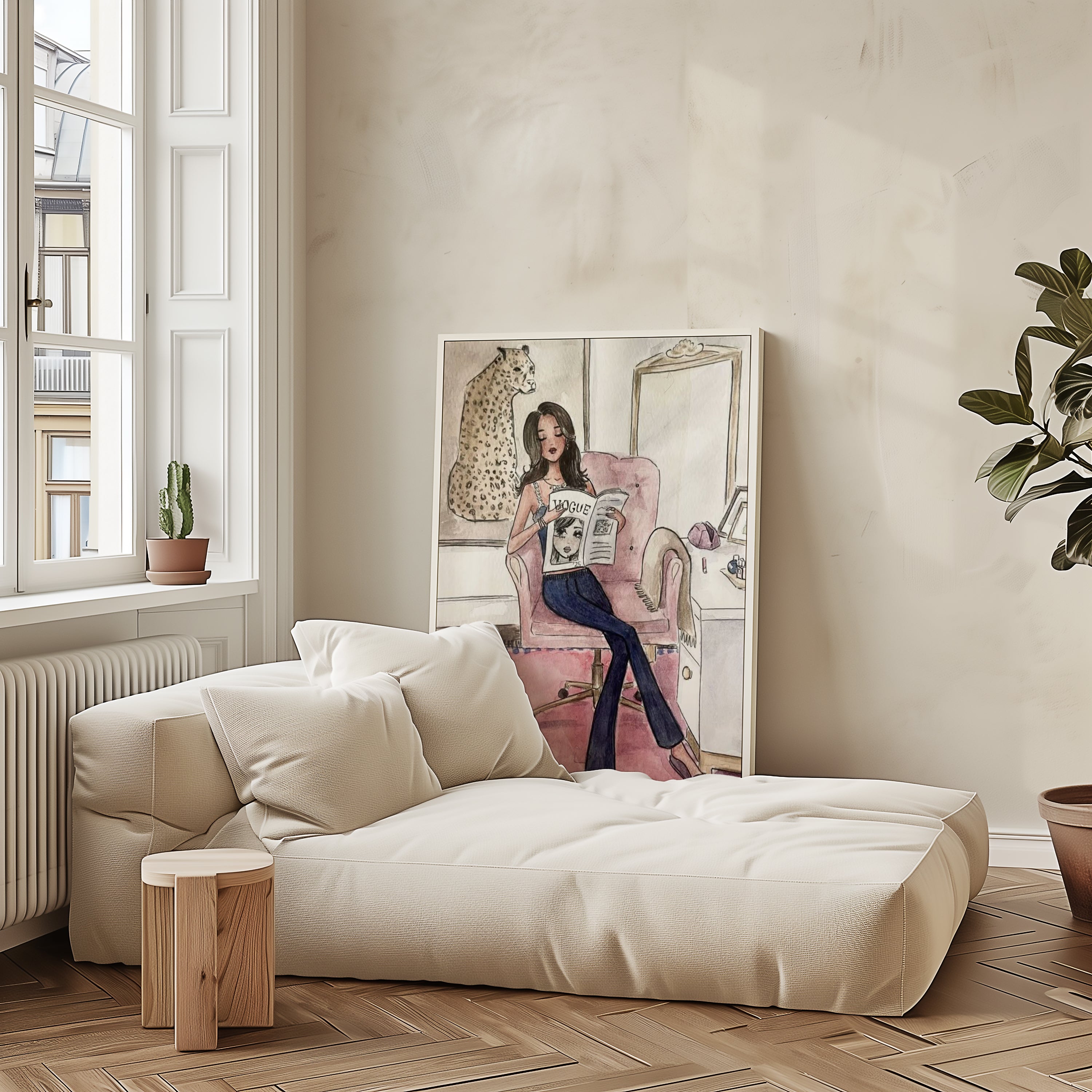 Fashion Morning Poster