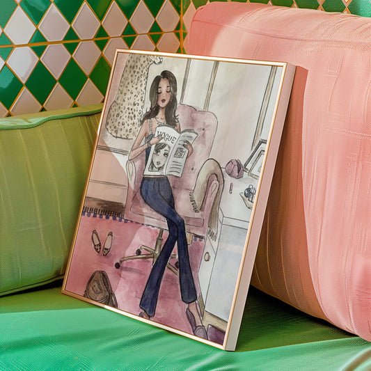 Fashion Morning Poster