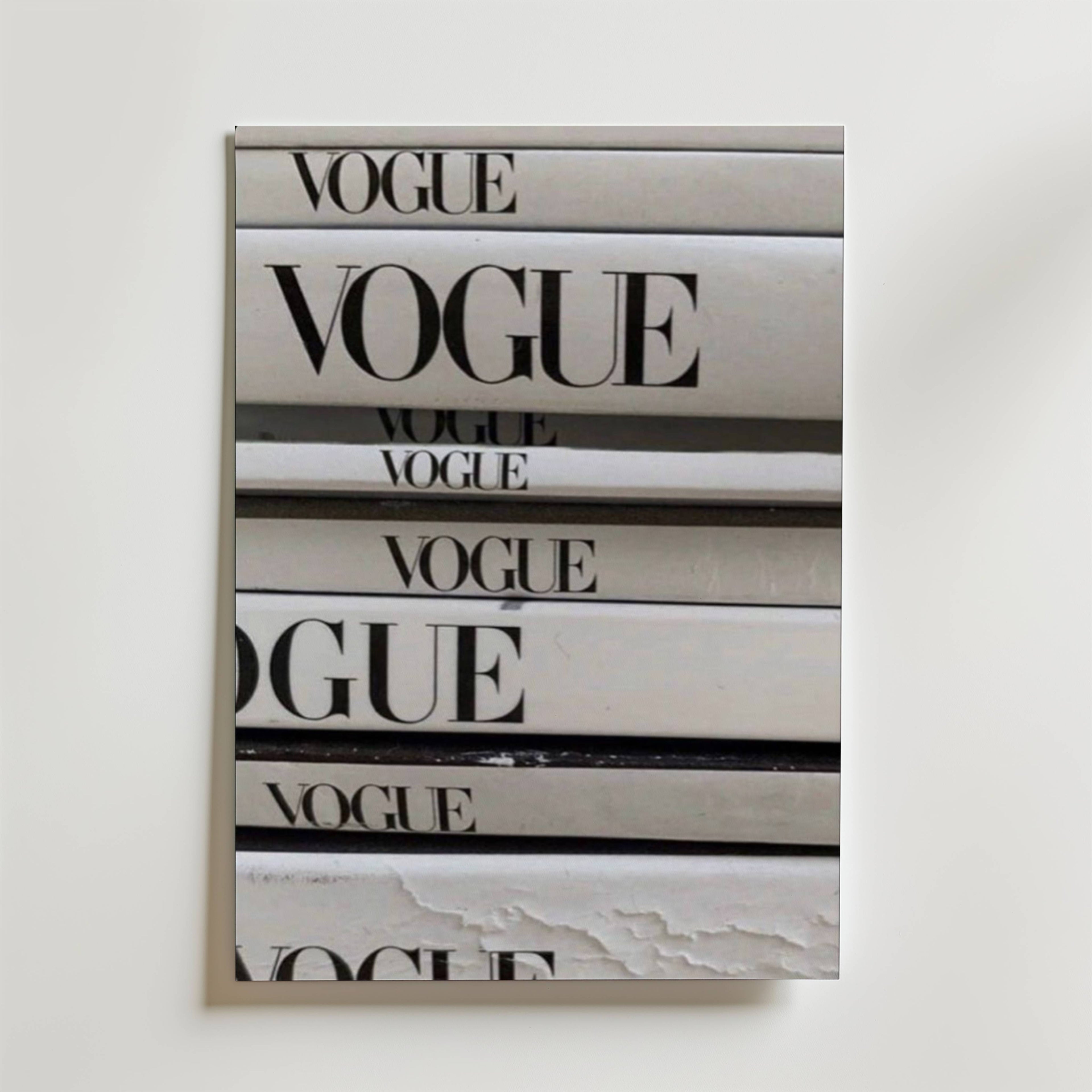 Vogue Stack Poster