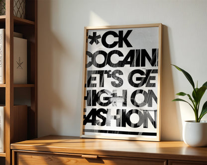 High on Fashion Poster