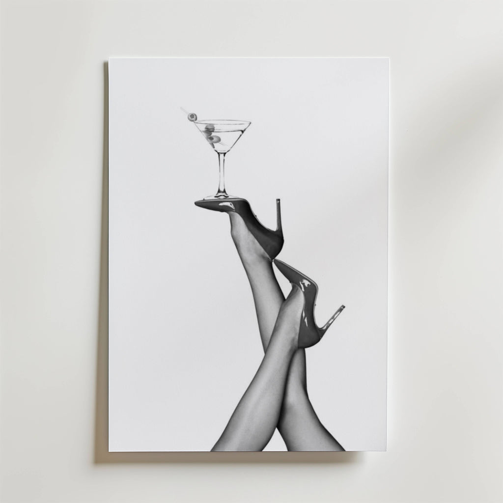 Martini Glam Poster