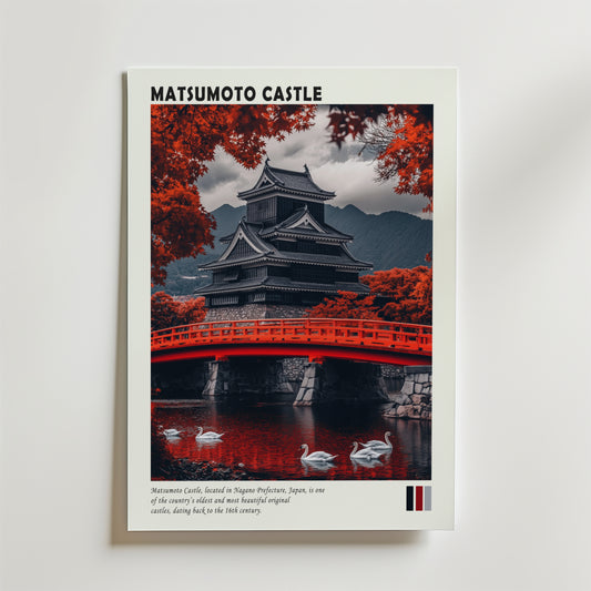 Matsumoto Castle Japan Poster