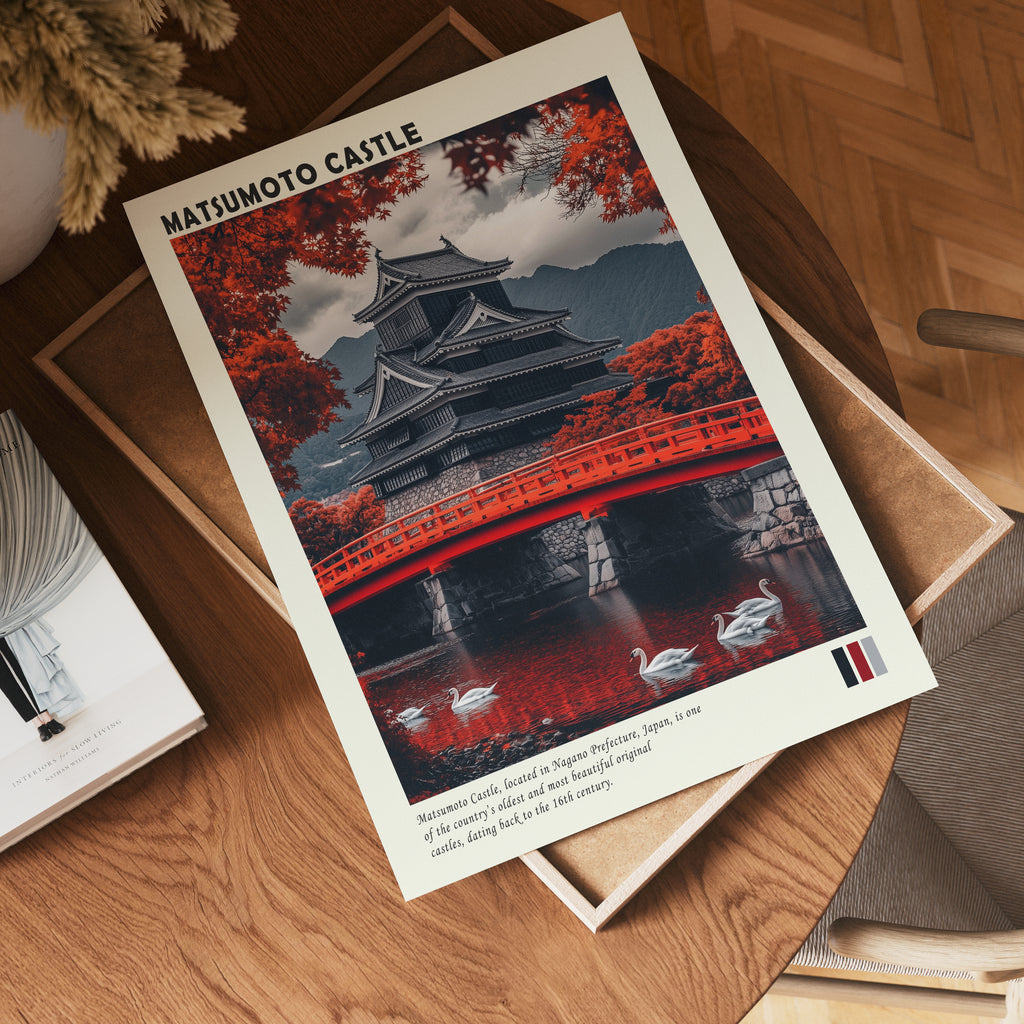 Matsumoto Castle Japan Poster