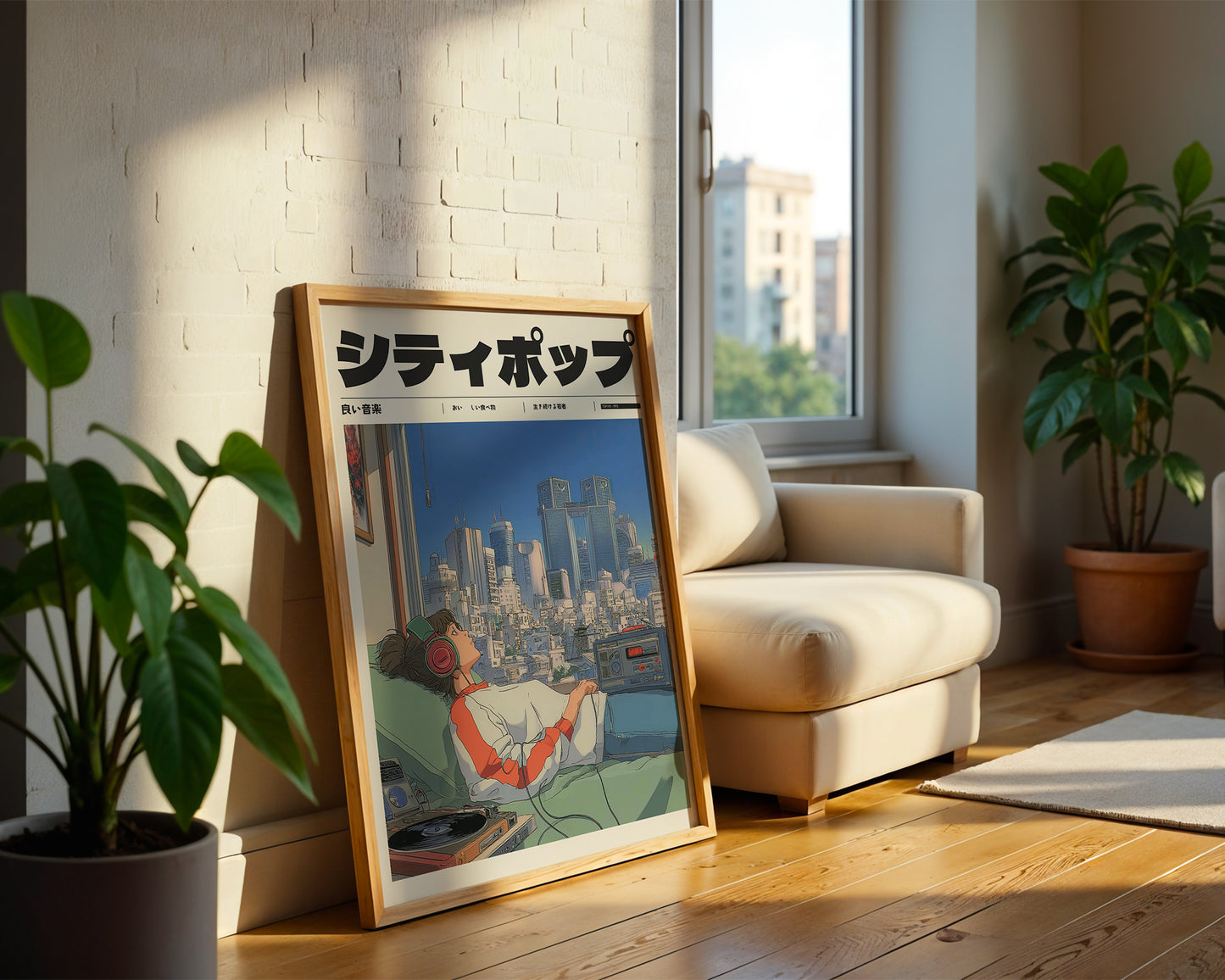 Neon Afternoon Poster