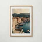 Mediterranean Port Elegance Poster – köp affisch till hemmet – Bozetto väggdekoration