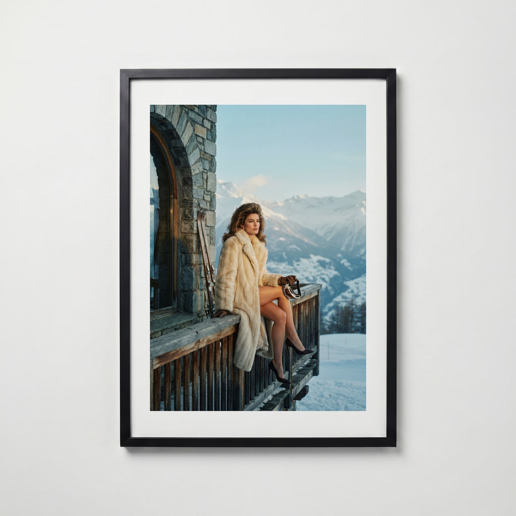 Alpine Couture Reverie Poster – poster väggdekoration inredning – Affischer hos Bozetto
