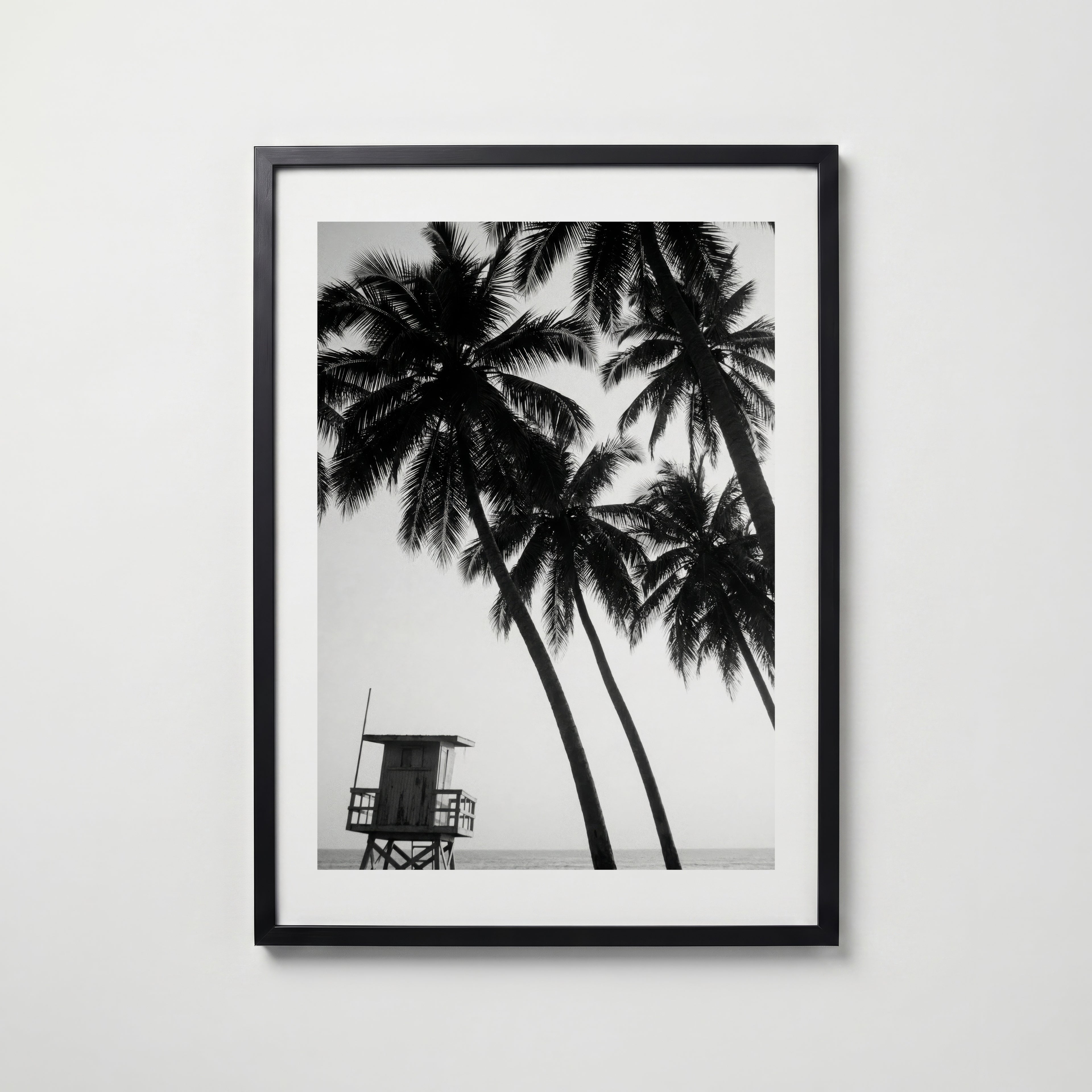 Coastal Noir Escape Poster – köp affisch till hemmet – Bozetto väggdekoration