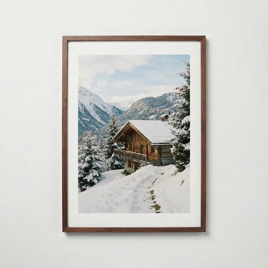 Alpine Retreat Essence Poster affisch – köp poster online – Bozetto väggdekoration