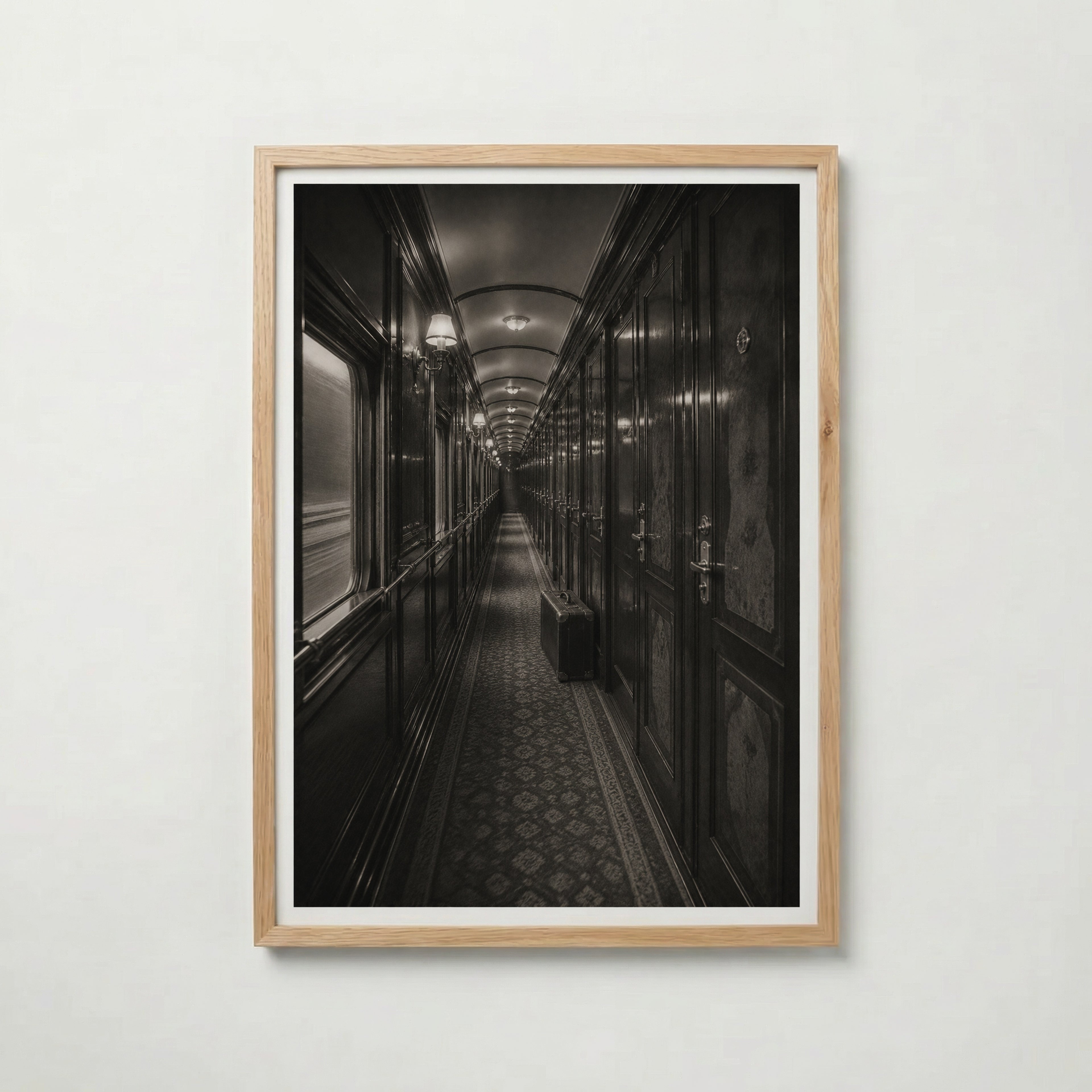 Orient Express Corridor Poster