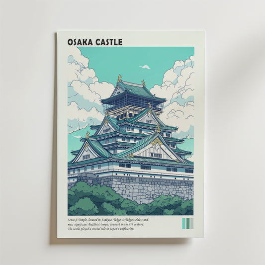 Osaka Castle Poster