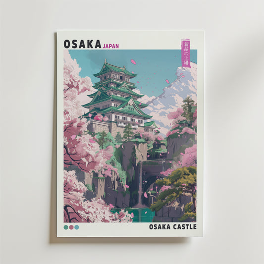 The Osaka Castle Poster