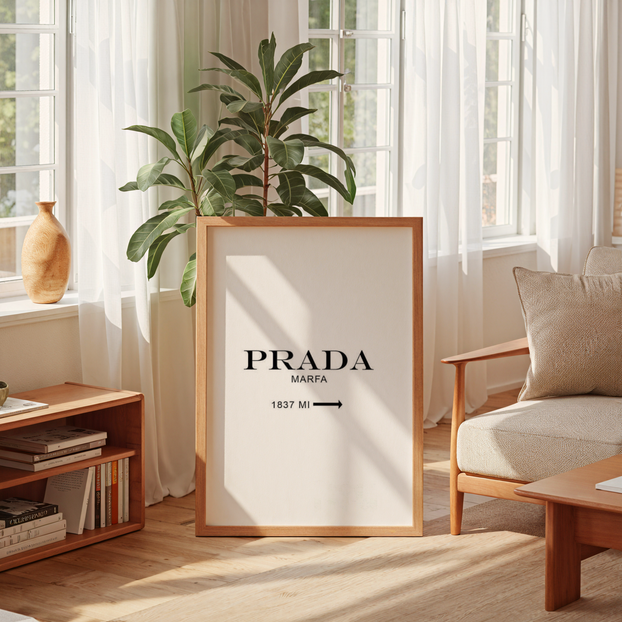 Prada Marfa Poster