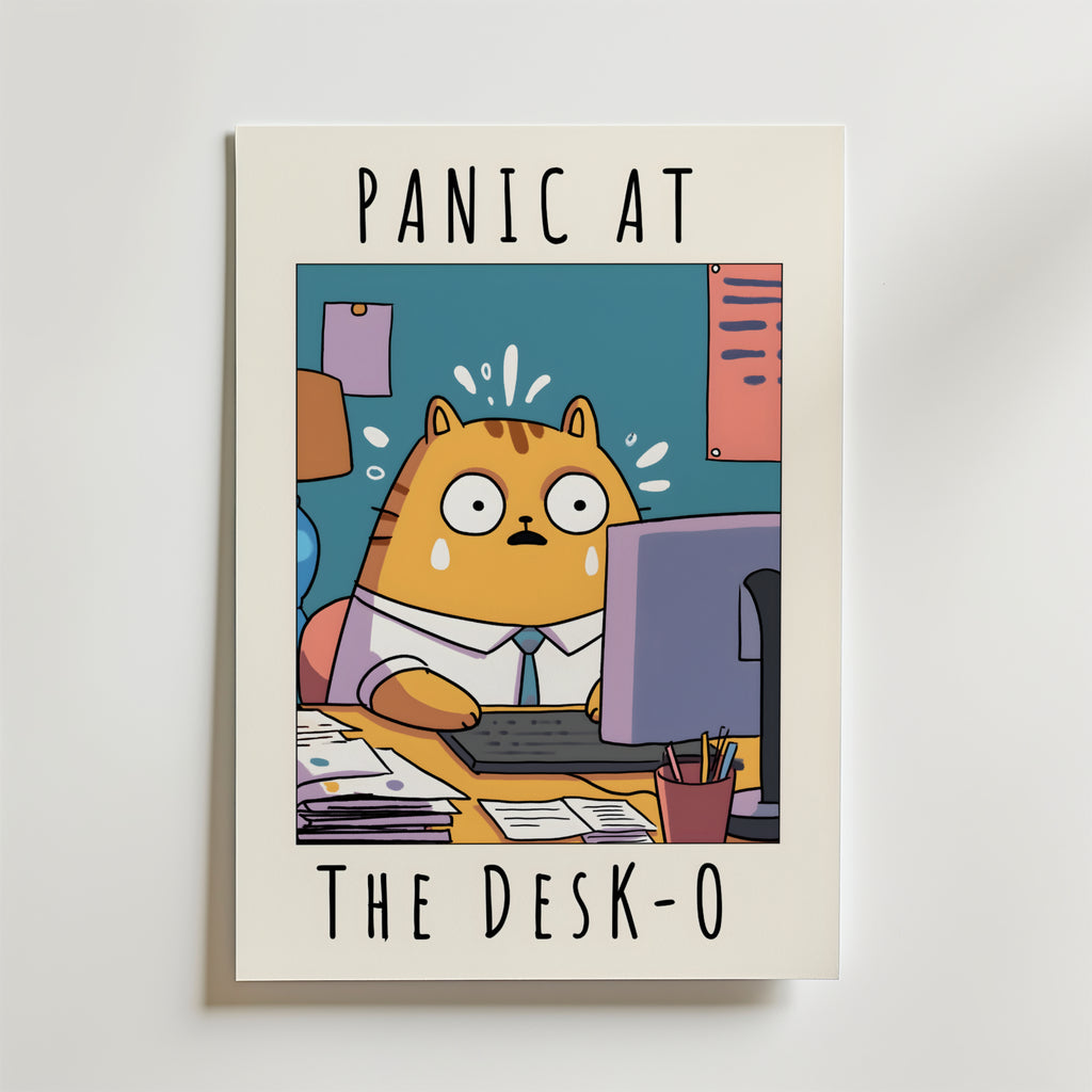Corporate Panic Cat