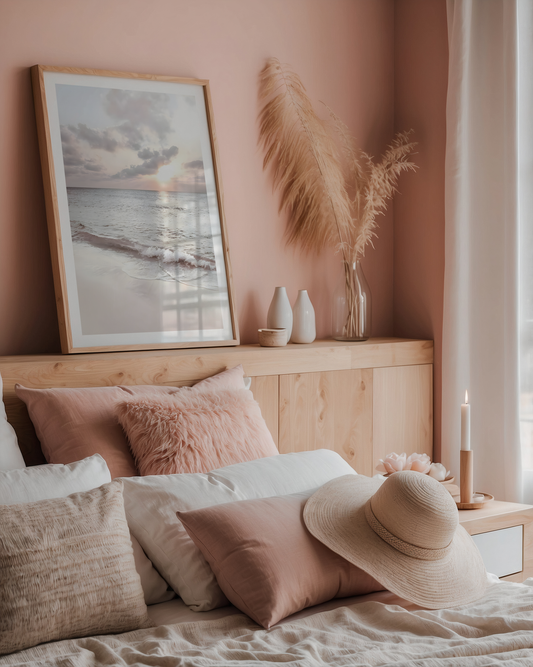 Soft Sunset Shore Poster