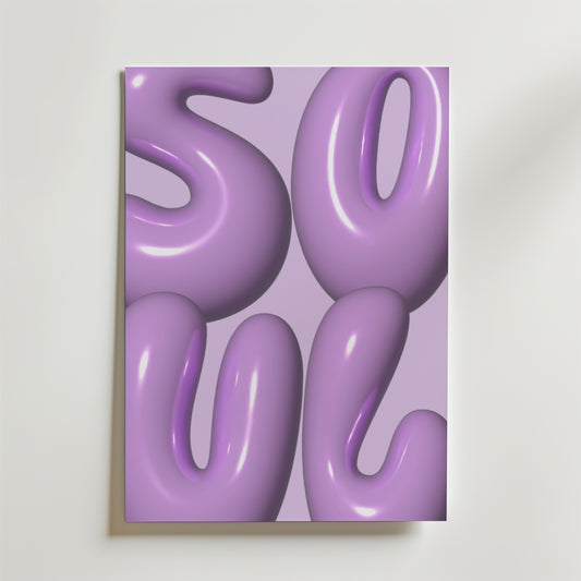 Purple Soul Poster