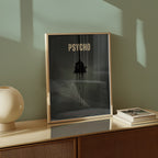 Psycho Poster – poster väggdekoration inredning – Affischer hos Bozetto