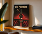Pulp Fiction Poster – Retro Edition – poster väggdekoration inredning – Affischer hos Bozetto