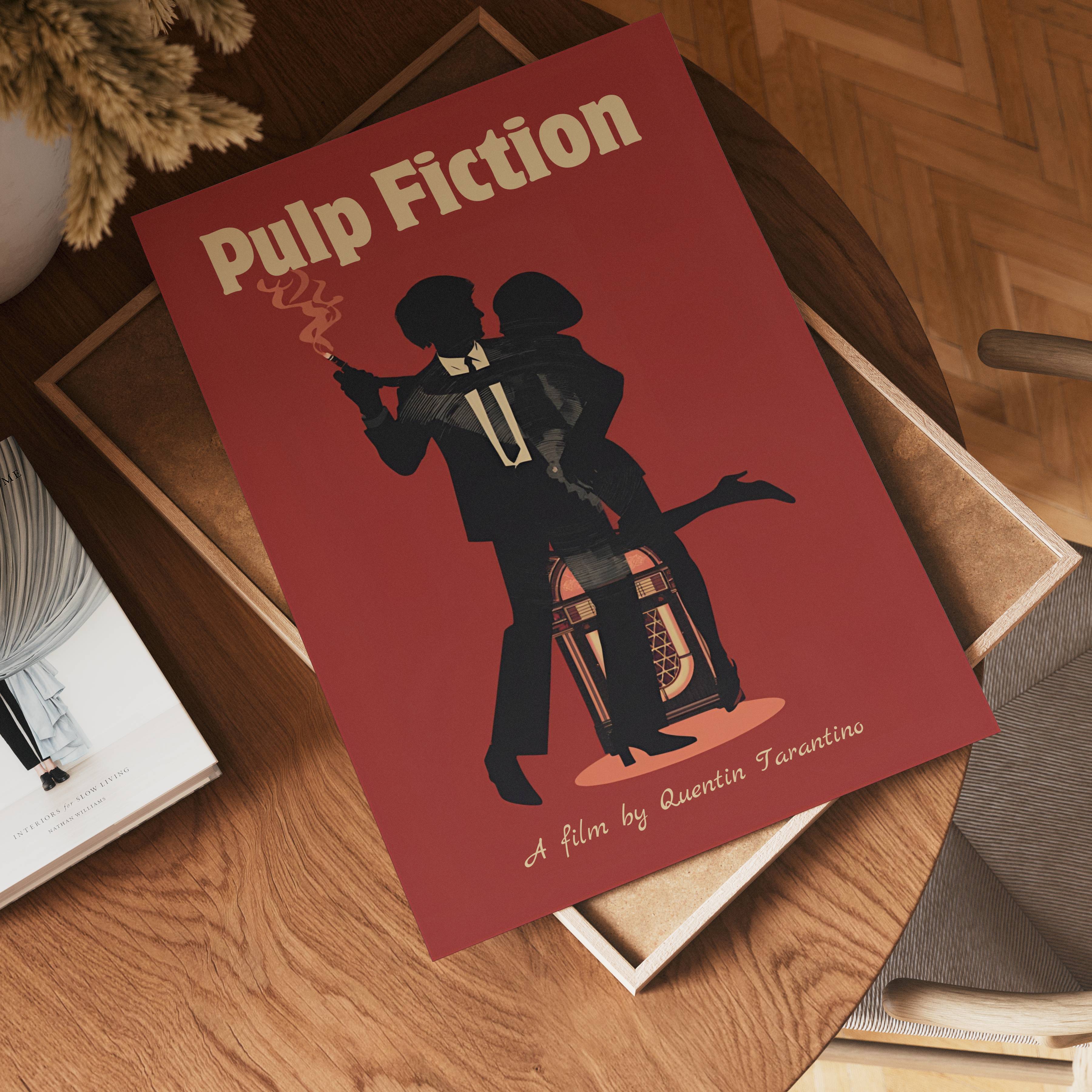Pulp Fiction Poster affisch – poster till väggdekoration – köp online hos Bozetto