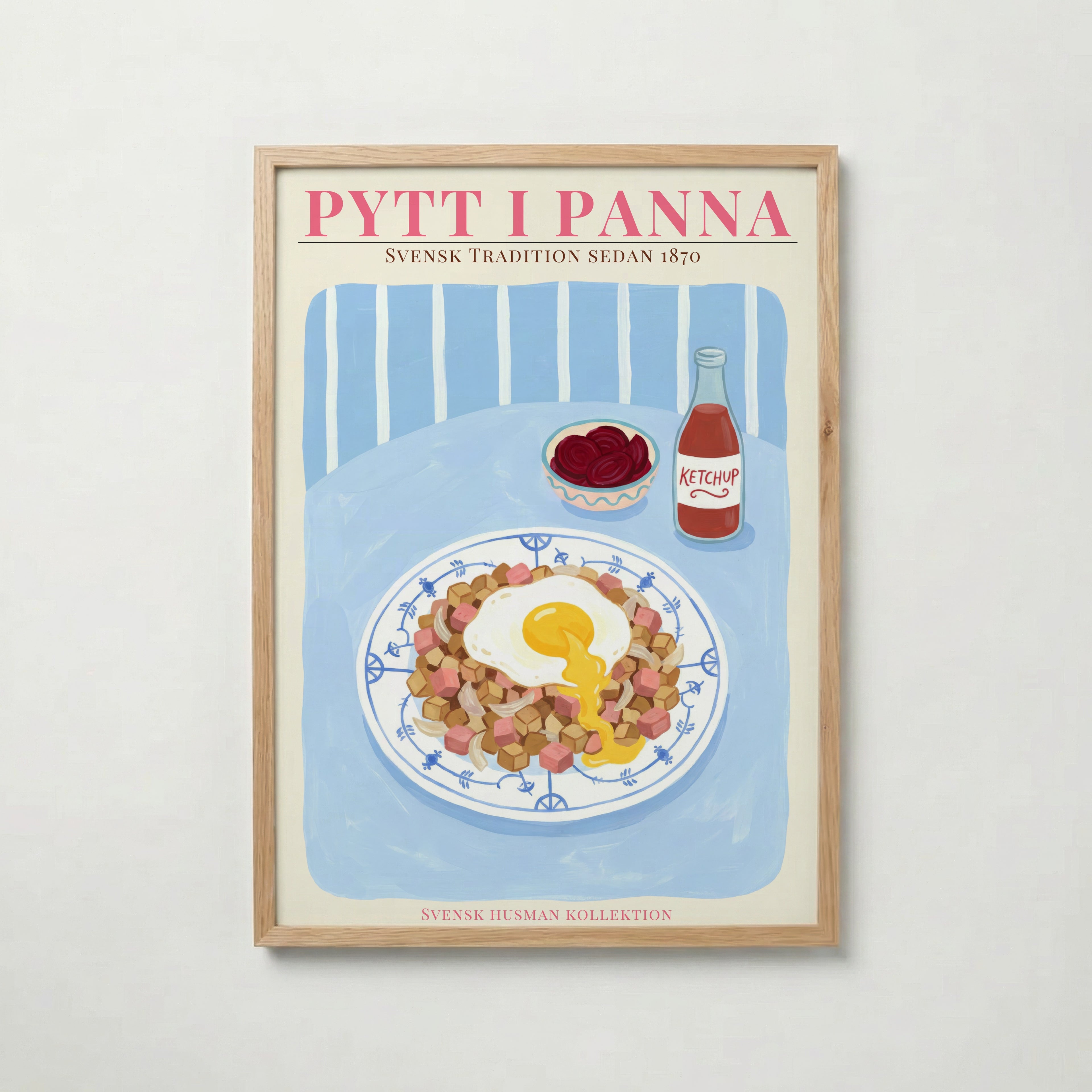 Pytt i Panna Poster affisch – köp poster online – Bozetto väggdekoration
