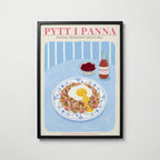 Pytt i Panna Poster poster – väggdekoration för hemmet – köp hos Bozetto