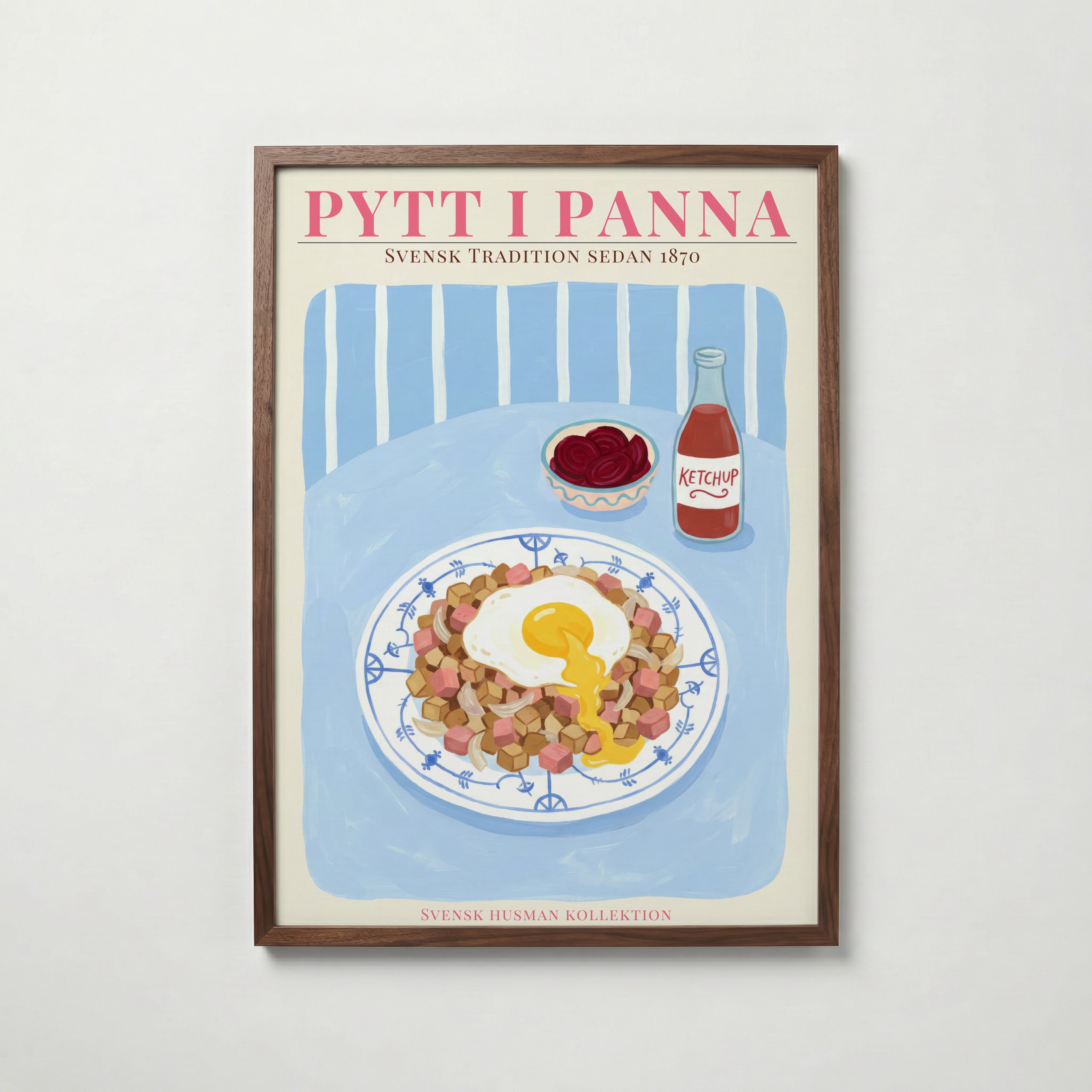 Pytt i Panna Poster – köp affisch till hemmet – Bozetto väggdekoration