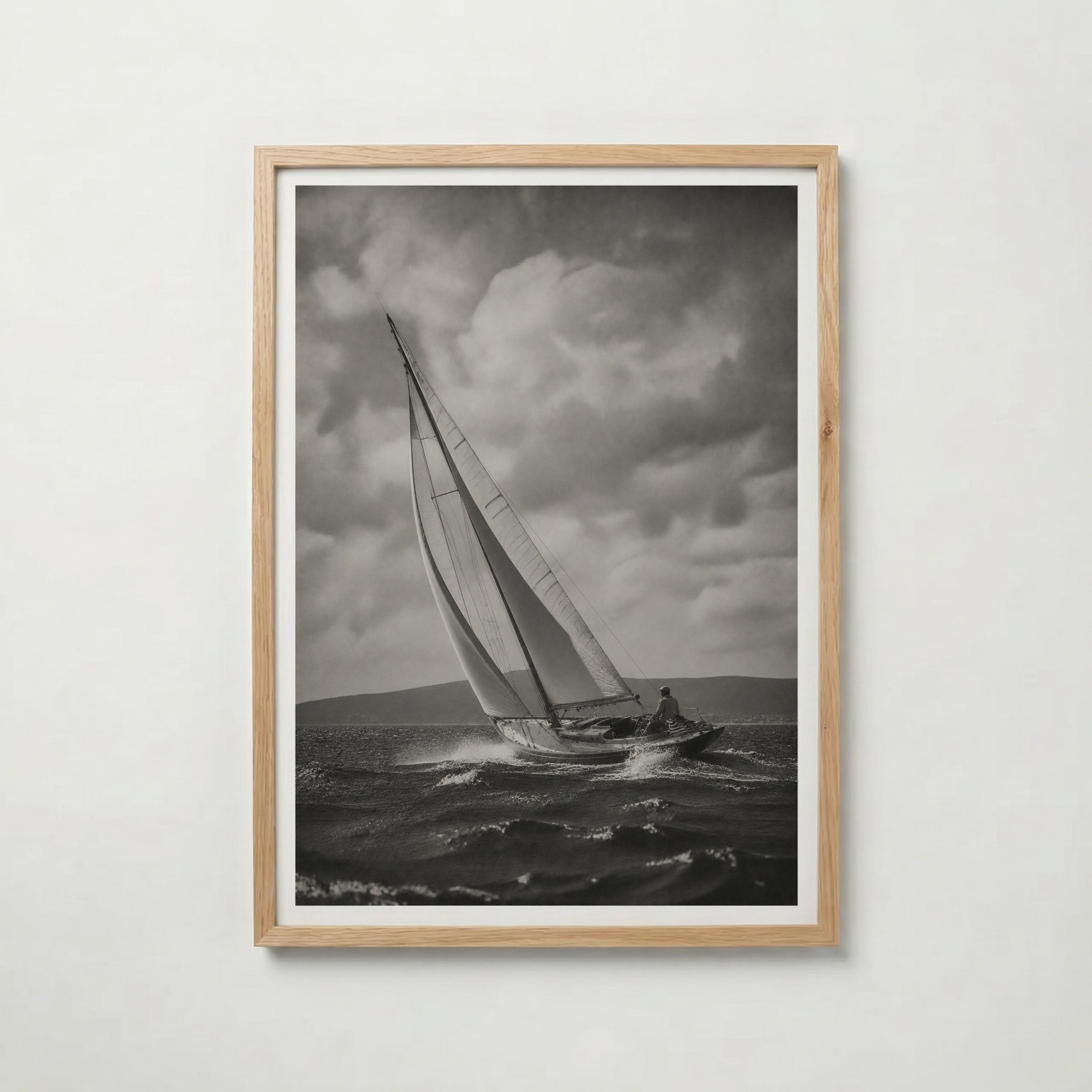Sailing the Open Sea Poster