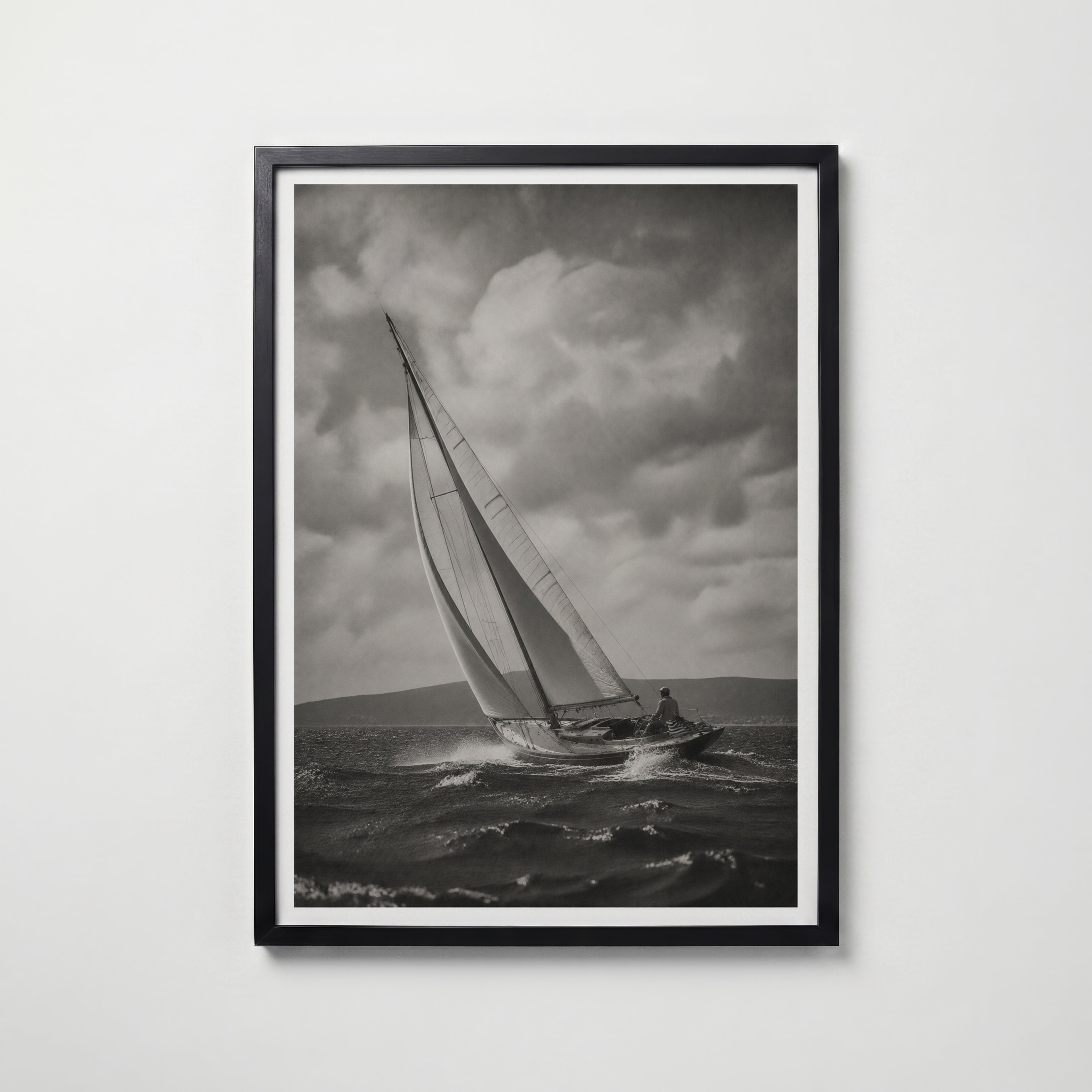 Sailing the Open Sea Poster
