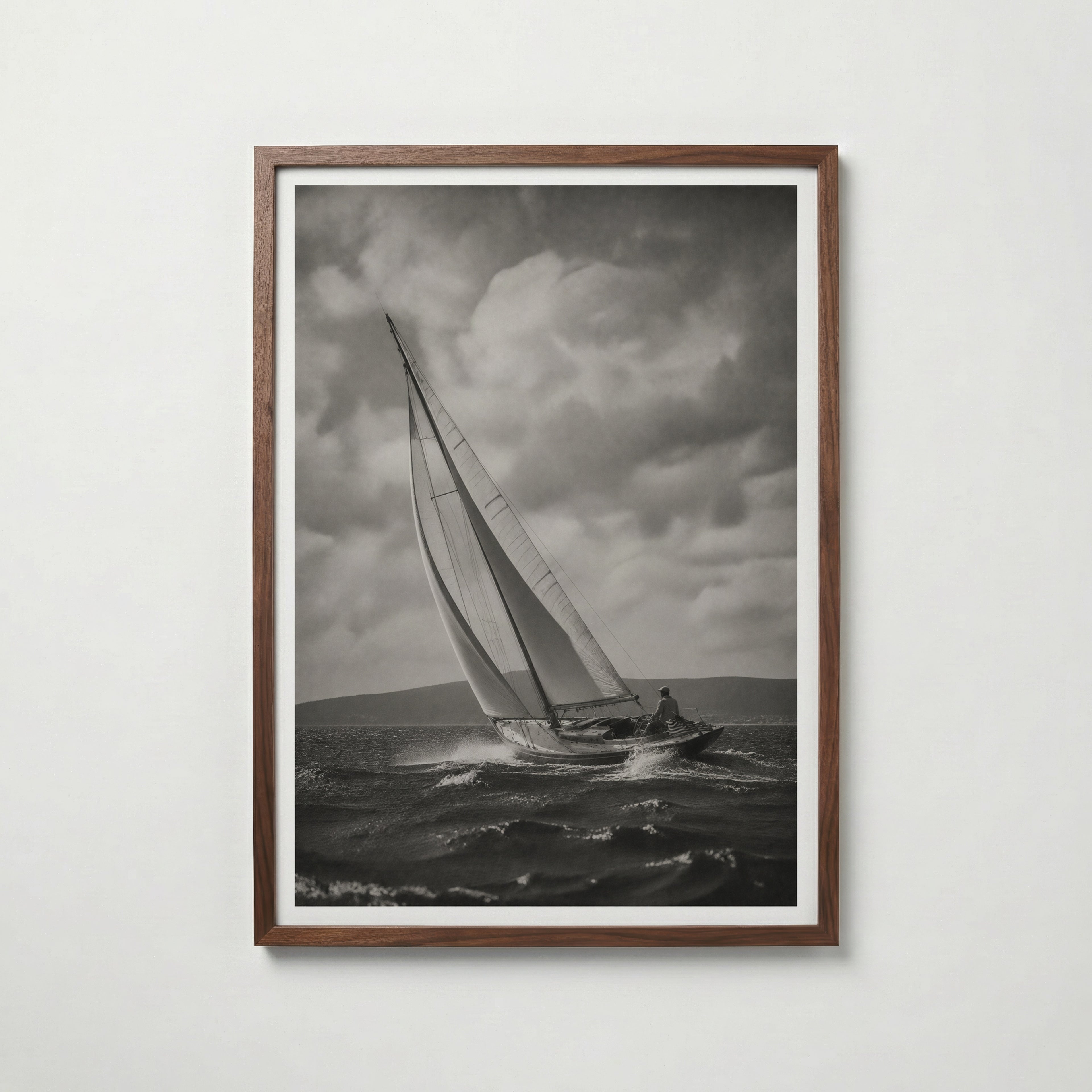 Sailing the Open Sea Poster