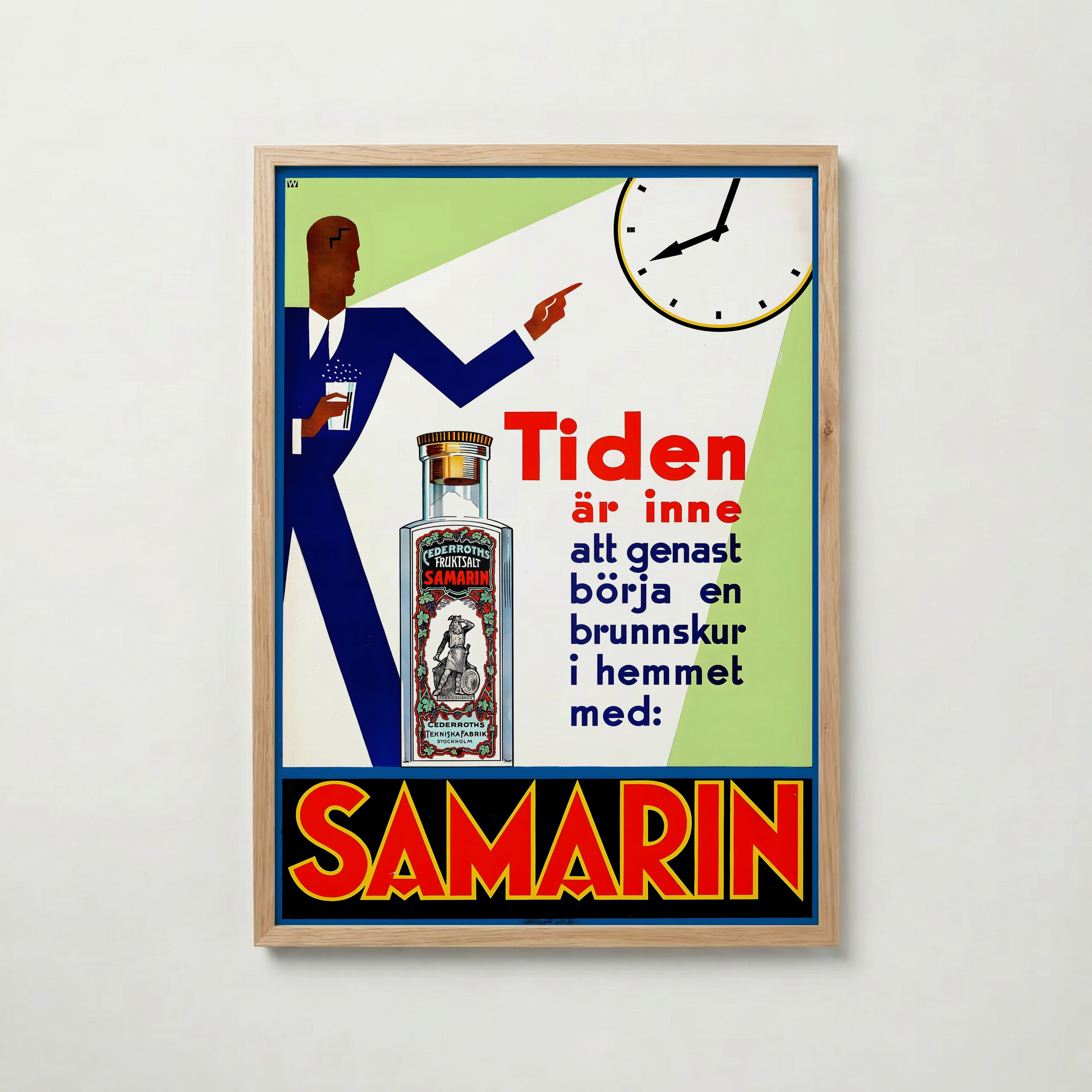 Samarin Vintage Apothecary Poster
