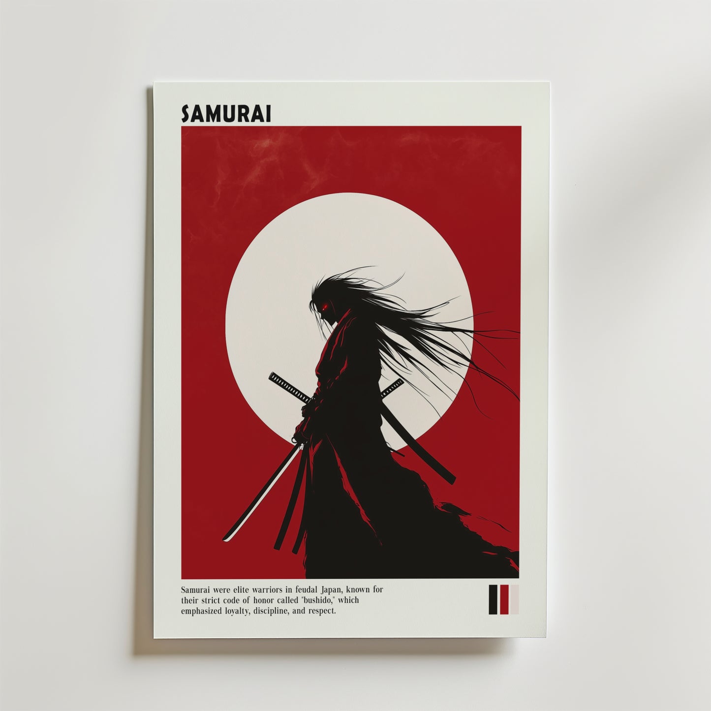 Samurai Warrior Poster
