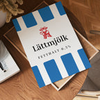 Scandinavian Mjölk Blue Label Poster